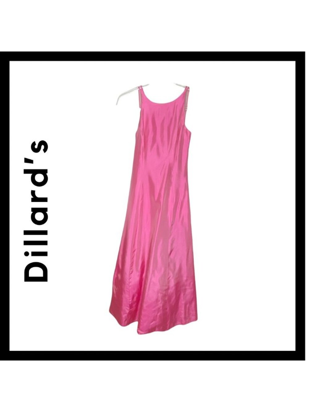 Roberta for Dillard's Juniors Pink Formal Gown Size 1/2 Open Back Prom Maxi Dres